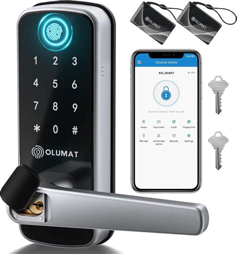 Q The batteries died before I could replace them. . Olumat smart lock manual